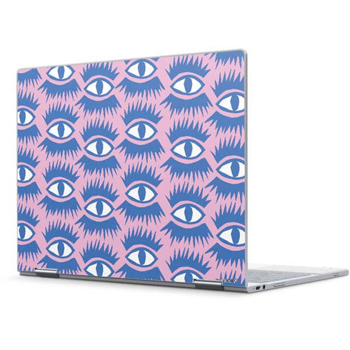 Bouffants and Broken Hearts Bold Eyes 2 Pixelbook Skin